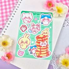 Load image into Gallery viewer, Chiikawa - Kiss Cut - Sticker Sheet - Vinyl Stickers