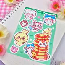 Load image into Gallery viewer, Chiikawa - Kiss Cut - Sticker Sheet - Vinyl Stickers