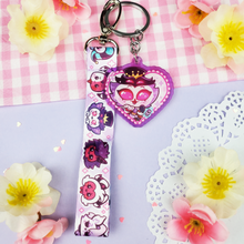 Load image into Gallery viewer, Helluva Boss - Blitzo + Stolas - Mini Lanyard + Acrylic Keychain Set