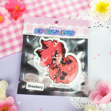 Load image into Gallery viewer, Hazbin - Alastor Ducky Strawberry Scented Air Freshener