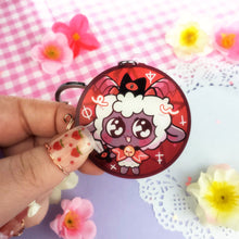 Load image into Gallery viewer, Cult of the Lamb - Mini Lanyard + Keychain Set