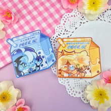 Load image into Gallery viewer, Cookies - Shadow Milk + Pure Vanilla Milk - Acrylic Phone Grip