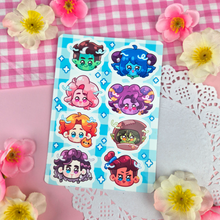 Load image into Gallery viewer, Critical Roll Campaigns - Kiss Cut - Sticker Sheet - Vinyl Stickers