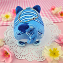 Load image into Gallery viewer, Derpy Tiger Mochi Plush Keychain Bag Charm (HE SQUEAKS!)
