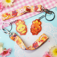 Load image into Gallery viewer, Fire Starters - Mini Lanyard + Acrylic Keychain Set