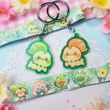 Load image into Gallery viewer, Grass Starters - Mini Lanyard + Acrylic Keychain Set