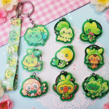 Load image into Gallery viewer, Grass Starters - Mini Lanyard + Acrylic Keychain Set