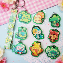 Load image into Gallery viewer, Grass Starters - Mini Lanyard + Acrylic Keychain Set