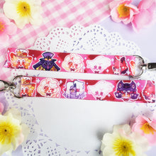 Load image into Gallery viewer, Hazbin - Angel Dust Ducky - Mini Lanyard + Acrylic Keychain Set