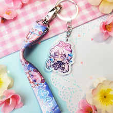 Load image into Gallery viewer, Genshin Impact - Kokomi - Mini Lanyard + Acrylic Keychain Set