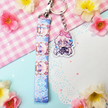 Load image into Gallery viewer, Genshin Impact - Kokomi - Mini Lanyard + Acrylic Keychain Set