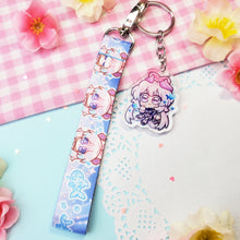 Load image into Gallery viewer, Genshin Impact - Kokomi - Mini Lanyard + Acrylic Keychain Set