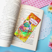 Load image into Gallery viewer, This Is Fine - TOTK Zelda - Koroks - Holographic Prism Bookmark