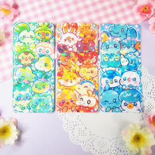 Load image into Gallery viewer, StarterMons- Holographic Prism Bookmark