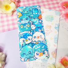 Load image into Gallery viewer, StarterMons- Holographic Prism Bookmark
