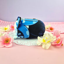 Load image into Gallery viewer, Shadow Milk Mochi Plush Keychain Bag Charm (HE SQUEAKS!)