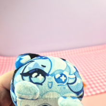 Load image into Gallery viewer, Shadow Milk Mochi Plush Keychain Bag Charm (HE SQUEAKS!)