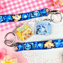 Load image into Gallery viewer, Shadow Milk + Pure Vanilla Cookie - Mini Lanyard + Keychain Set