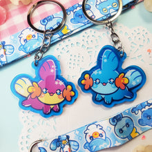 Load image into Gallery viewer, Water Starters - Mini Lanyard + Acrylic Keychain Set