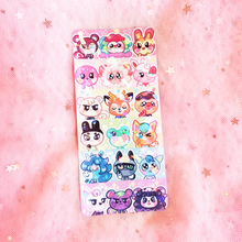 Load image into Gallery viewer, Rainbow Villagers - Holographic Prism Bookmark