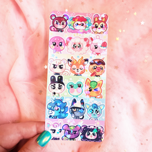 Load image into Gallery viewer, Rainbow Villagers - Holographic Prism Bookmark