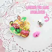Load image into Gallery viewer, Chonky Apple - Spinning Enamel Pin