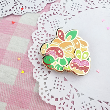 Load image into Gallery viewer, Chonky Apple - Spinning Enamel Pin