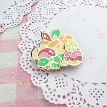 Load image into Gallery viewer, Chonky Apple - Spinning Enamel Pin