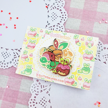 Load image into Gallery viewer, Chonky Apple - Spinning Enamel Pin