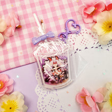 Load image into Gallery viewer, Genshin Boba Tea - Lollipop Keychains - Itto + Childe + Ayato