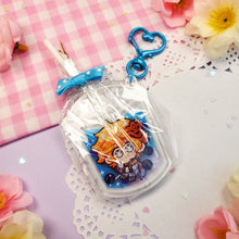 Load image into Gallery viewer, Genshin Boba Tea - Lollipop Keychains - Itto + Childe + Ayato