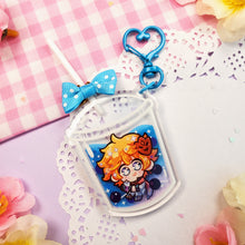 Load image into Gallery viewer, Genshin Boba Tea - Lollipop Keychains - Itto + Childe + Ayato
