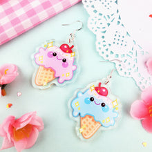 Load image into Gallery viewer, Ditto - Ice-cream Scoop - Acrylic Earrings