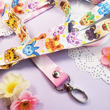 Load image into Gallery viewer, Cutie Eevelutions - Lanyard