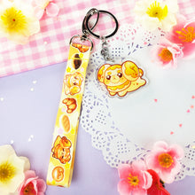 Load image into Gallery viewer, Fidough - Bread Dog - Mini Lanyard + Acrylic Keychain Set