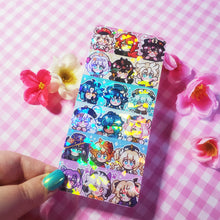 Load image into Gallery viewer, Genshin Visions - Holographic Prism Bookmark