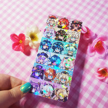 Load image into Gallery viewer, Genshin Visions - Holographic Prism Bookmark