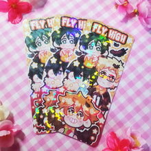 Load image into Gallery viewer, Fly High - Holographic Prism Bookmark