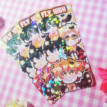 Load image into Gallery viewer, Fly High - Holographic Prism Bookmark