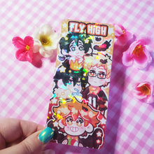 Load image into Gallery viewer, Fly High - Holographic Prism Bookmark