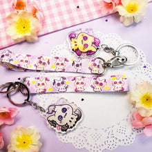 Load image into Gallery viewer, Cute Mimikyu - Mini Lanyard + Keychain Set