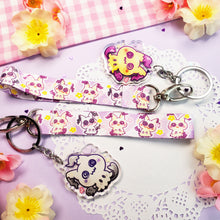 Load image into Gallery viewer, Cute Mimikyu - Mini Lanyard + Keychain Set