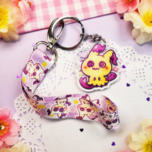 Load image into Gallery viewer, Cute Mimikyu - Mini Lanyard + Keychain Set