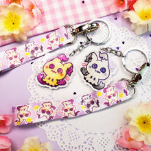 Load image into Gallery viewer, Cute Mimikyu - Mini Lanyard + Keychain Set