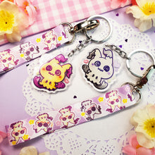 Load image into Gallery viewer, Cute Mimikyu - Mini Lanyard + Keychain Set
