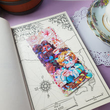 Load image into Gallery viewer, OFMD - Co-Captains - Holographic Prism Bookmark - Stede + Ed - BlackBonnet - Our Flag