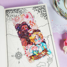 Load image into Gallery viewer, OFMD - Co-Captains - Holographic Prism Bookmark - Stede + Ed - BlackBonnet - Our Flag