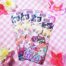 Load image into Gallery viewer, Kiss Kiss Host Club - Holographic Prism Bookmark