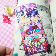 Load image into Gallery viewer, Kiss Kiss Host Club - Holographic Prism Bookmark