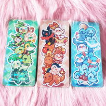 Load image into Gallery viewer, StarterMons- Holographic Prism Bookmark